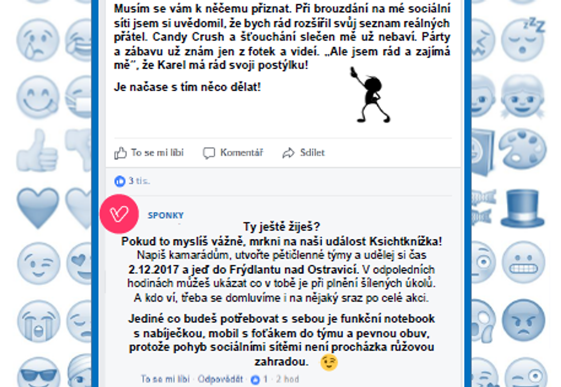 Ostatní akce 2017 - Ksichtknížka (1)