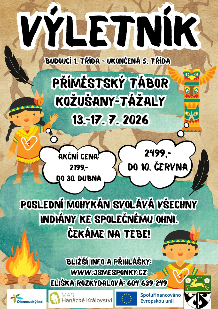 Plakát Výletník 2026 - Indiáni
