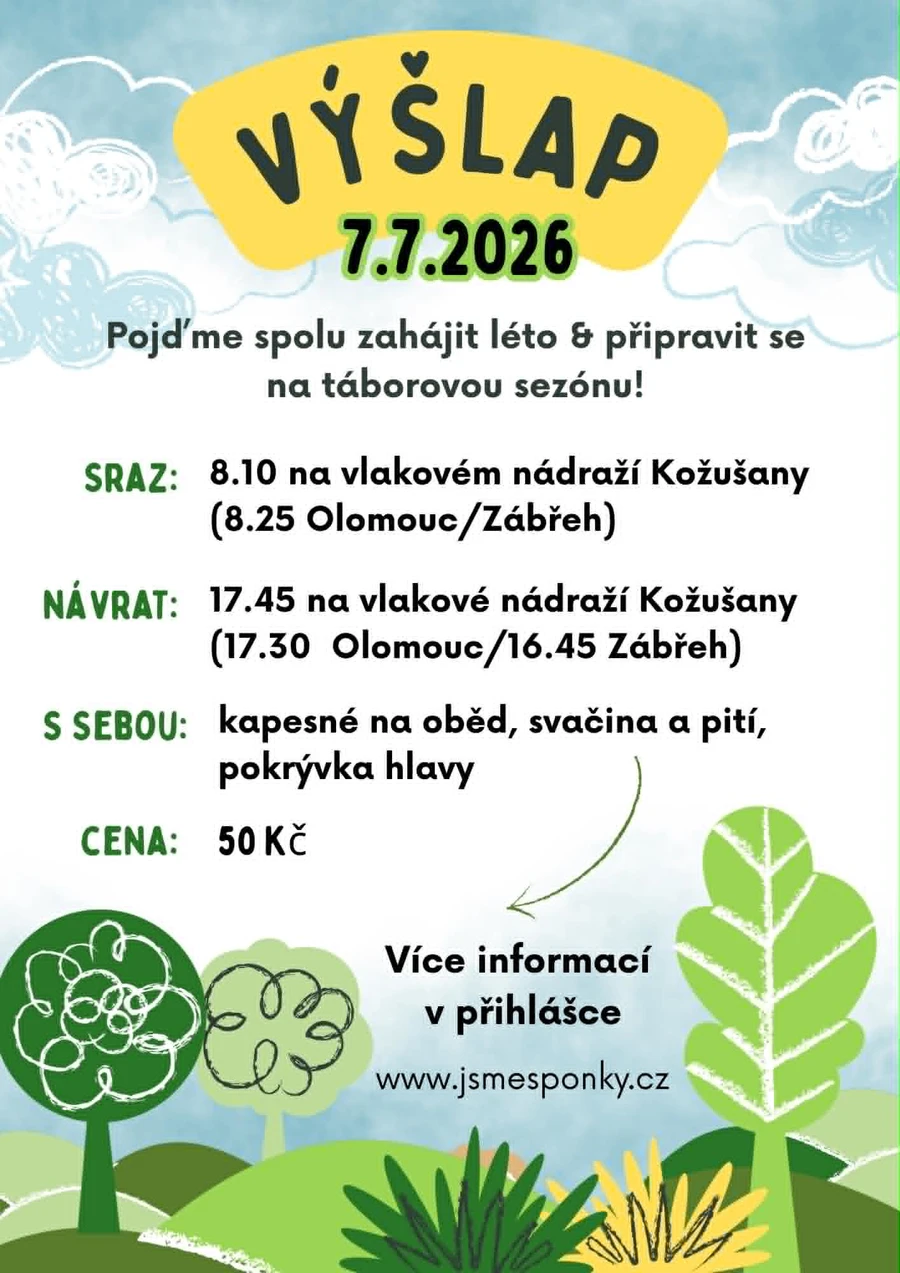 Plakát Výšlap 2026