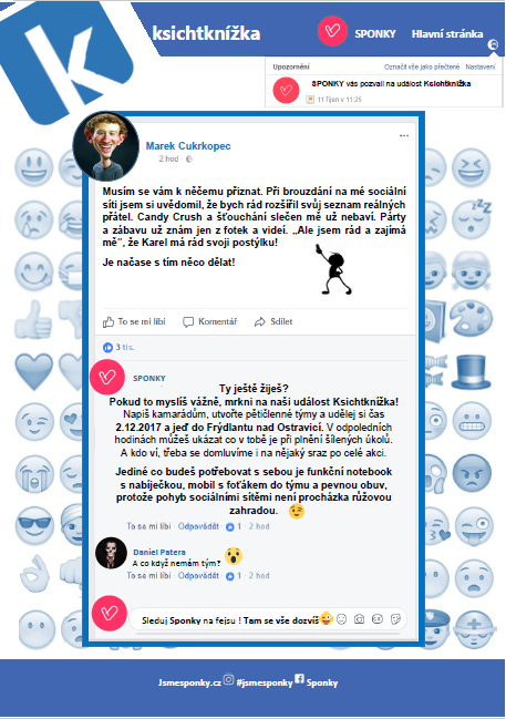 Ostatní akce 2017 - Ksichtknížka